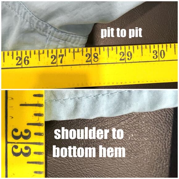 World Wide Sportsman Mens Fishing Shirt 2XL Nylon Outdoor Vented Camping Blue - Picture 7 of 7